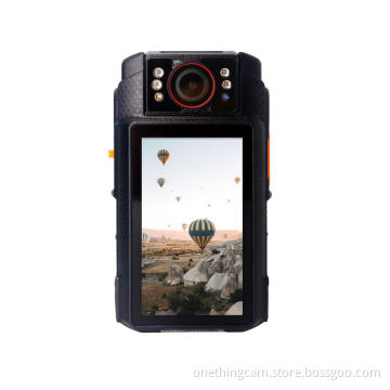 4G Body Camera Android 9.0 System With 3.1 Inch Touch Screen Full up 1080p 30fps 32G Memory
